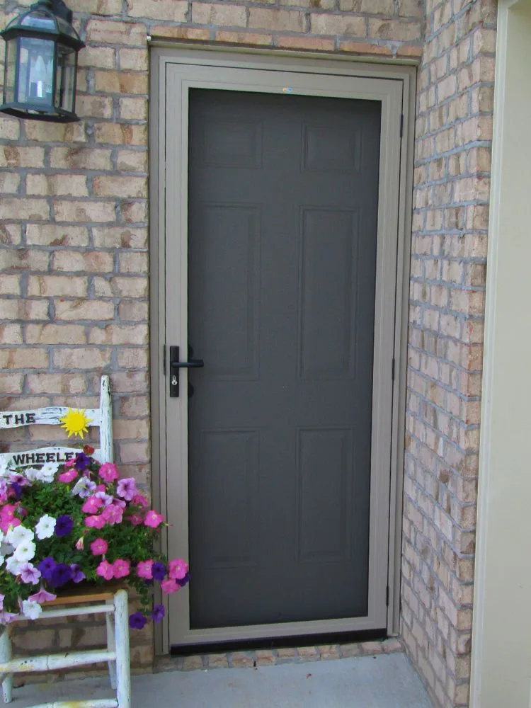 Security Screen Door Installation